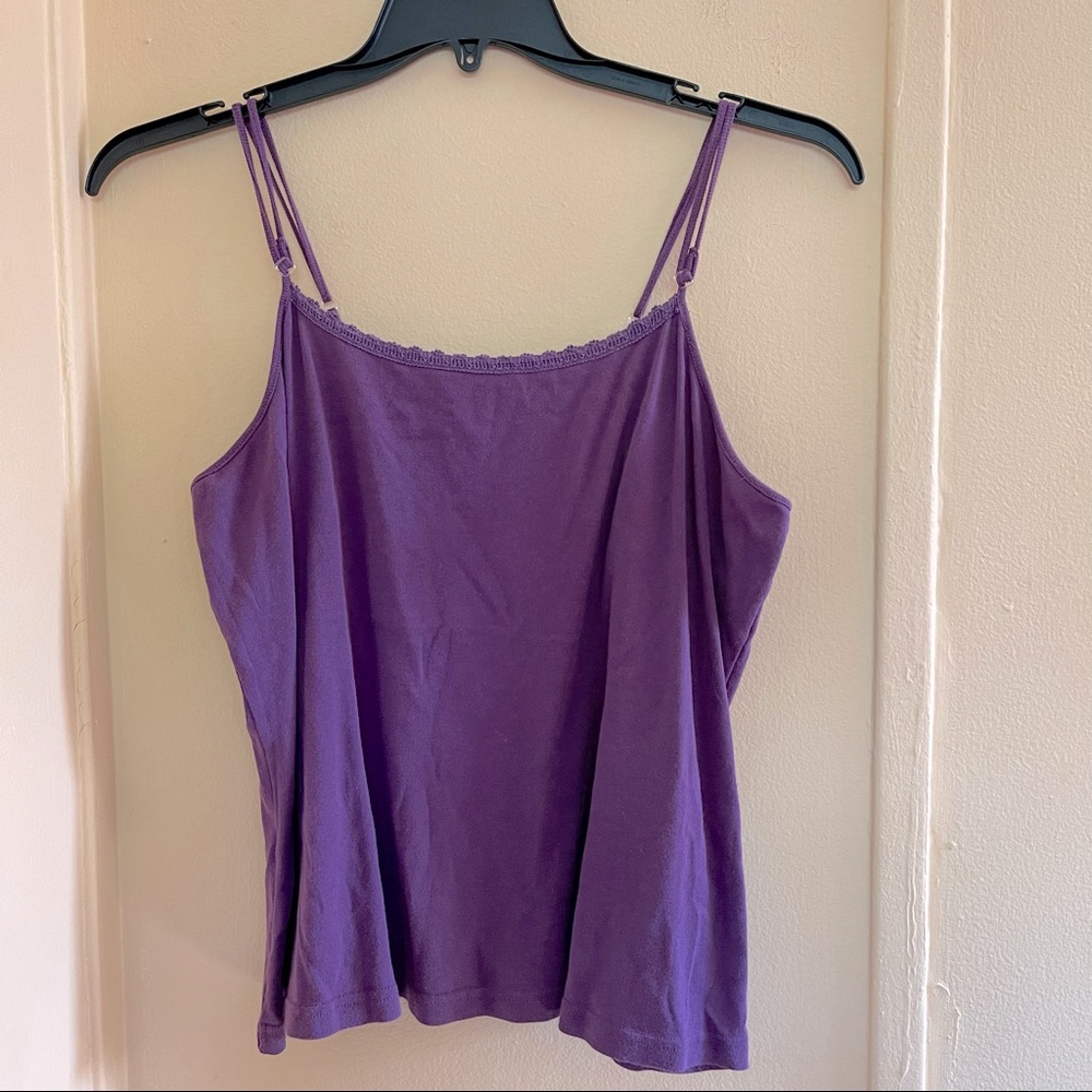 Purple tank top